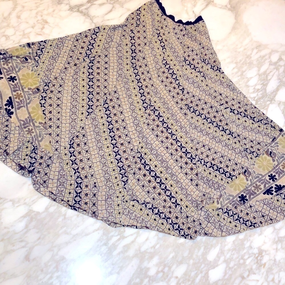 FP ONE Banjara Printed  BohoMaxi Skirt - Picture 7 of 9